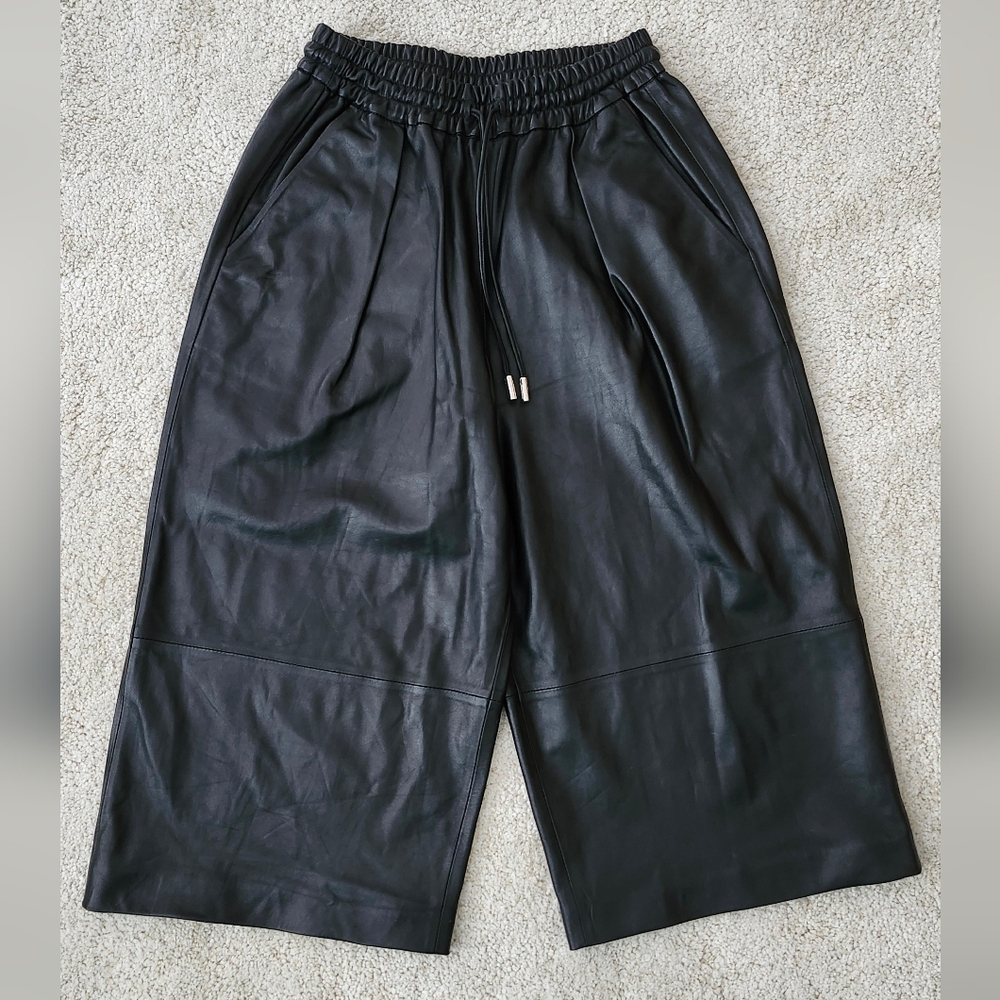 DESA 1972 Black Leather Pants